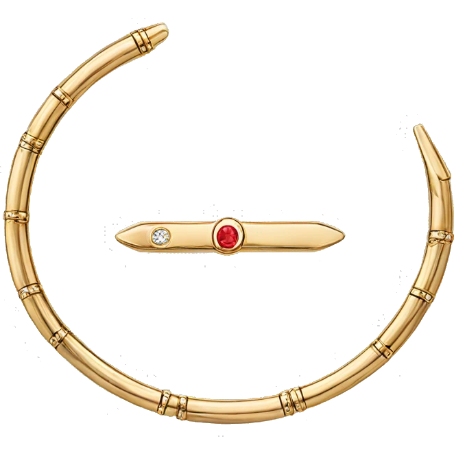 cartier nail braclet emoji