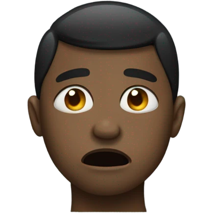 Black guy crying emoji emoji