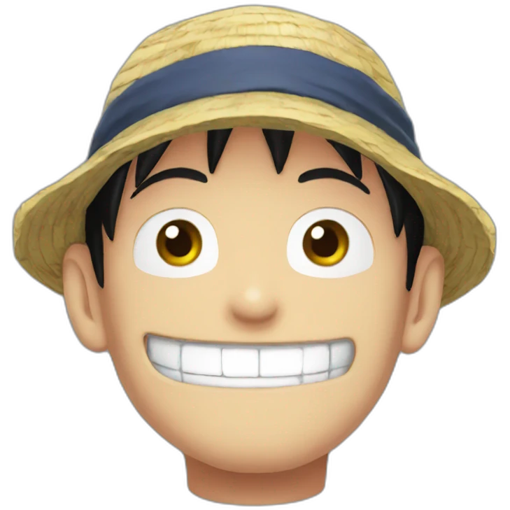Luffy emoji