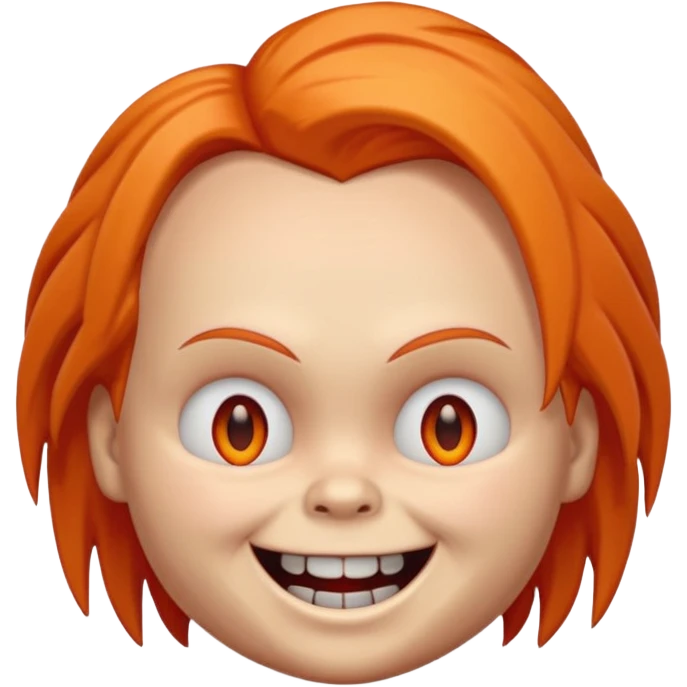 Un emojin de chuky emoji