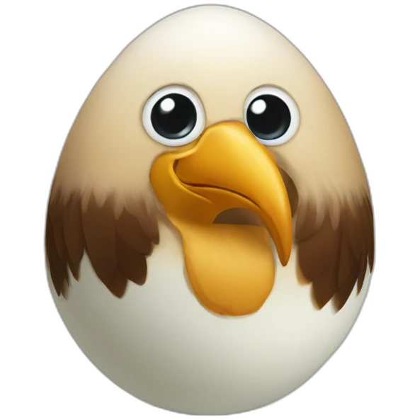 Horse-bird-egg emoji