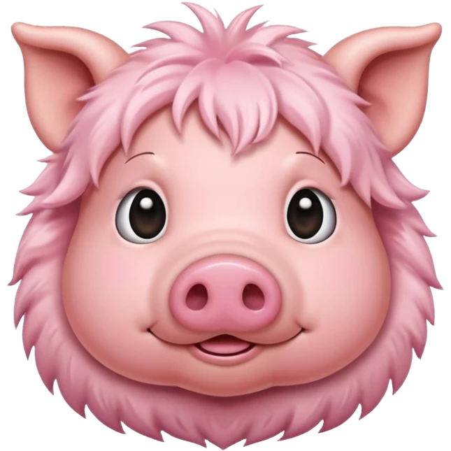 Pig cute emoji
