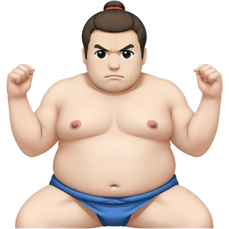 macron as a sumo emoji