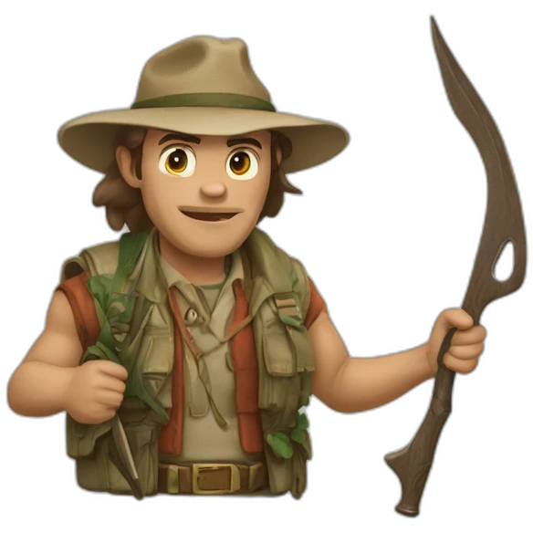 Van pelt Jumanji hunter emoji