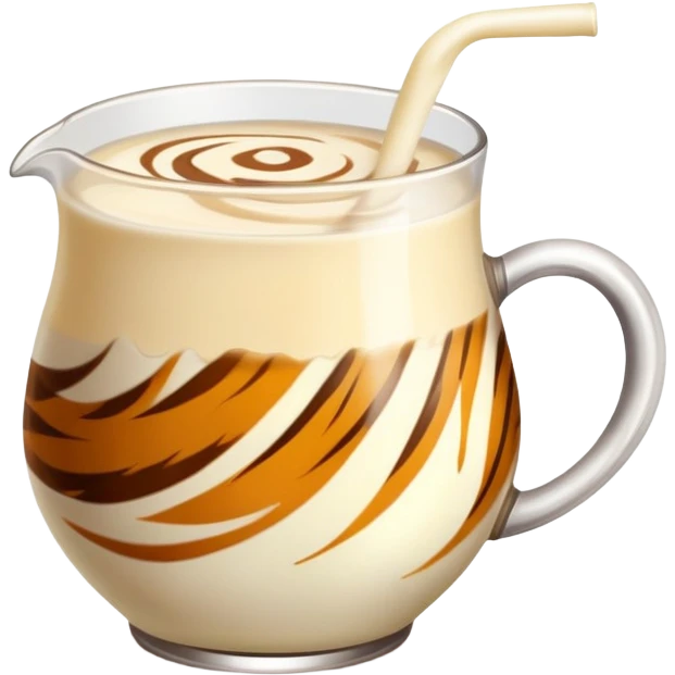 Tiger sugar milk  emoji