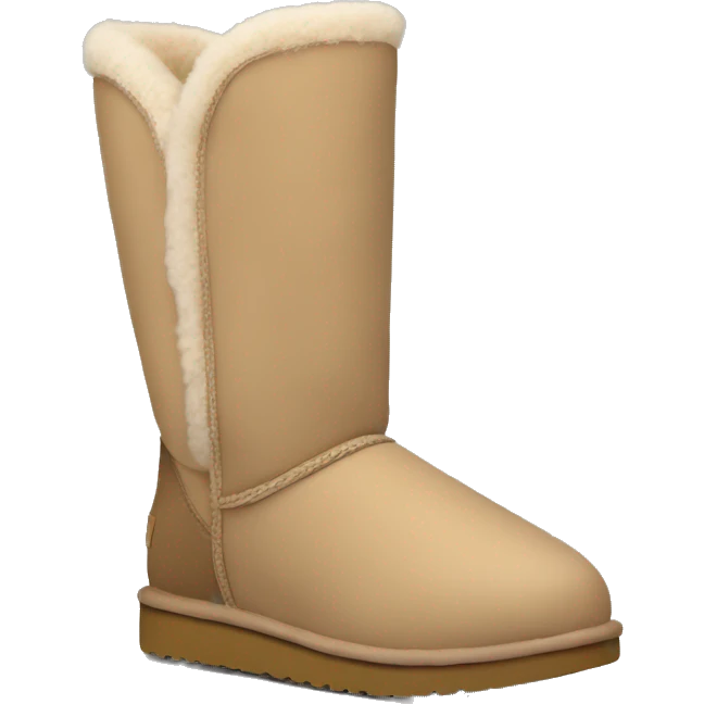 Beige Ugg boots emoji