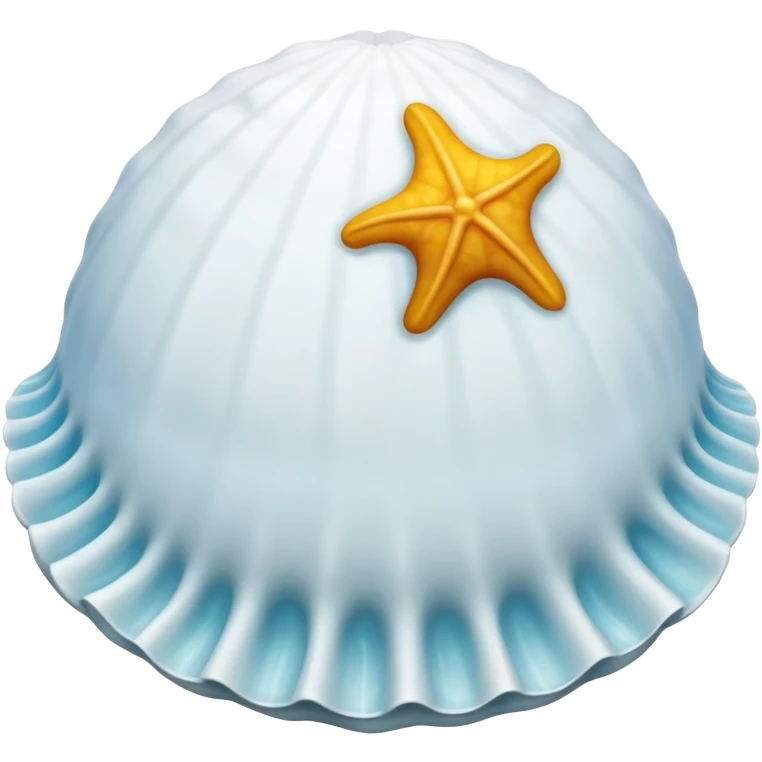 Haz una concha de mar  emoji