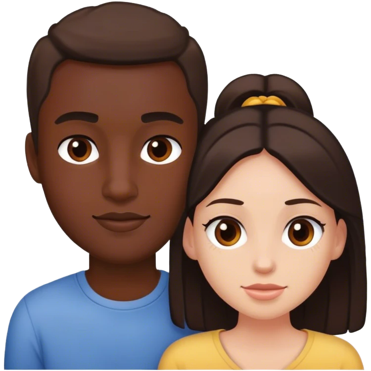 Boyfriend with girlfriend  emoji