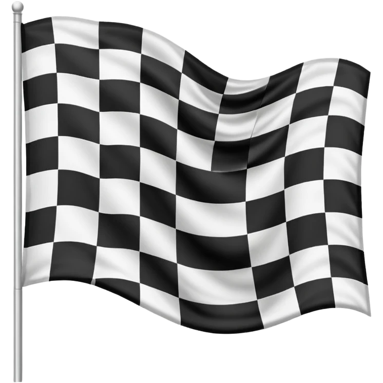 checkered flag emoji