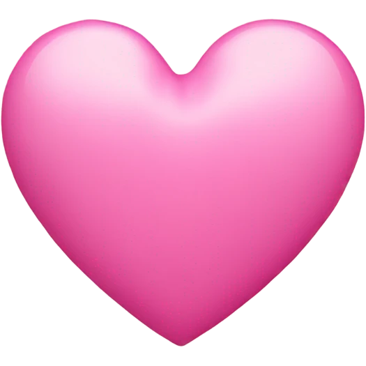 pink heart emoji