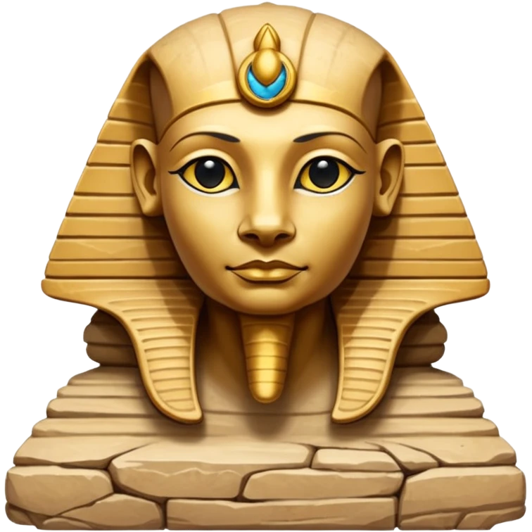 Sphinx at Giza Plateau emoji
