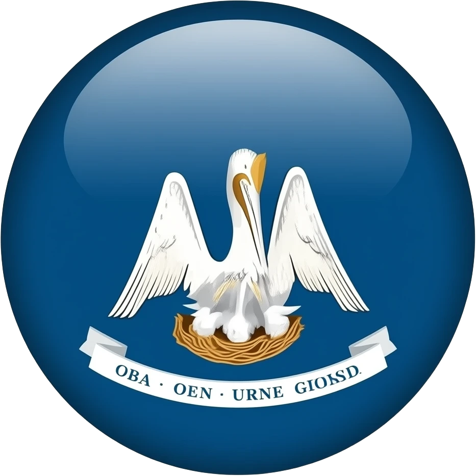 Louisiana Creole flag emoji