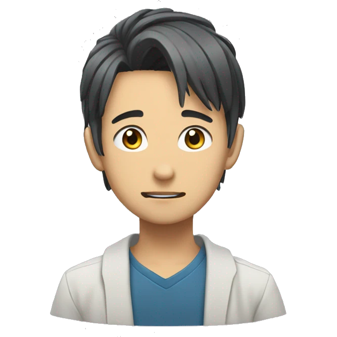  Anime karakterinn emoji