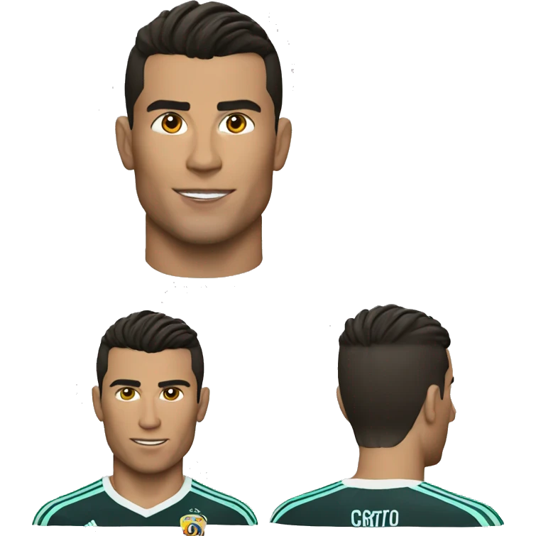 CR7 sérieux emoji
