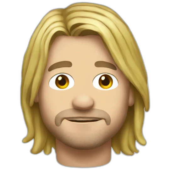 Kurt cobain emoji