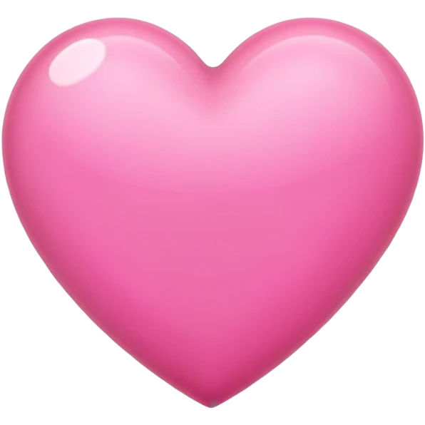 Pink heart  emoji