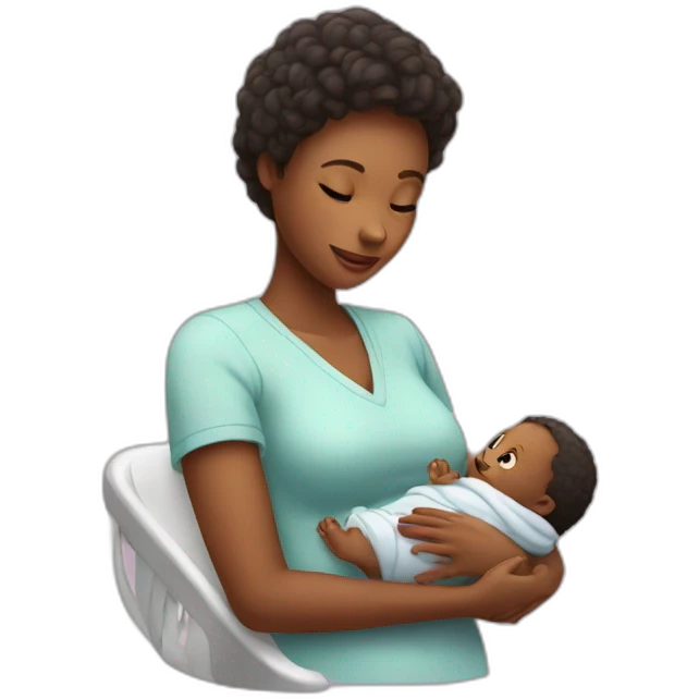 taking care of the baby emoji