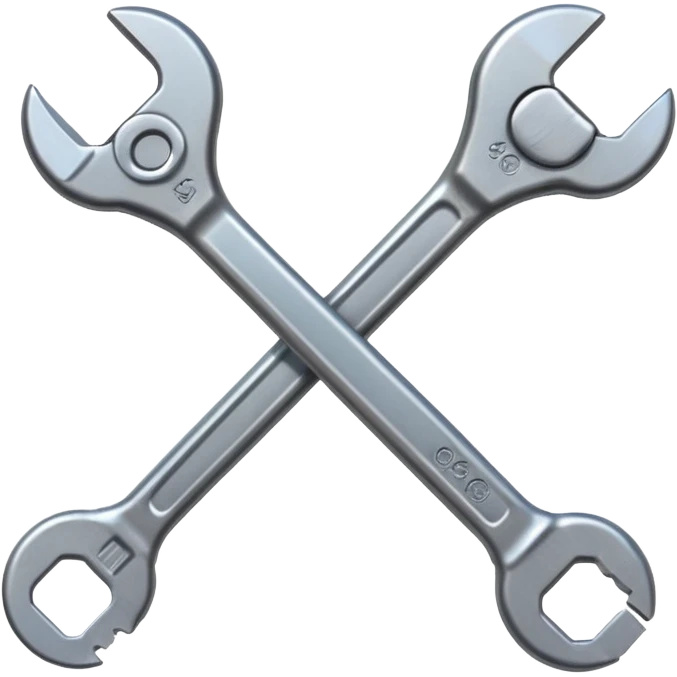 a wrench emoji