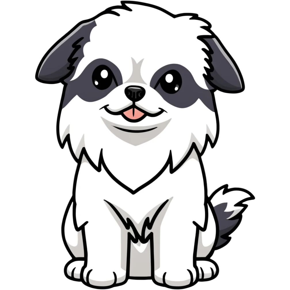 Japanese Chin dog emoji