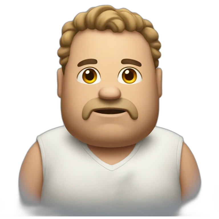 Big fat guy emoji