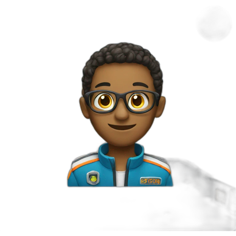 school in  space emoji