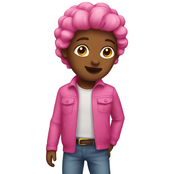 Pink emoji