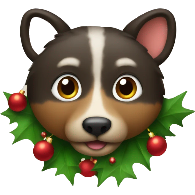 Christmas animal emoji
