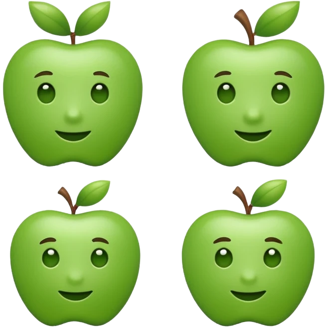 Apple-style follower growth emoji emoji