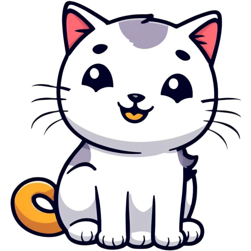 cat smiling emoji