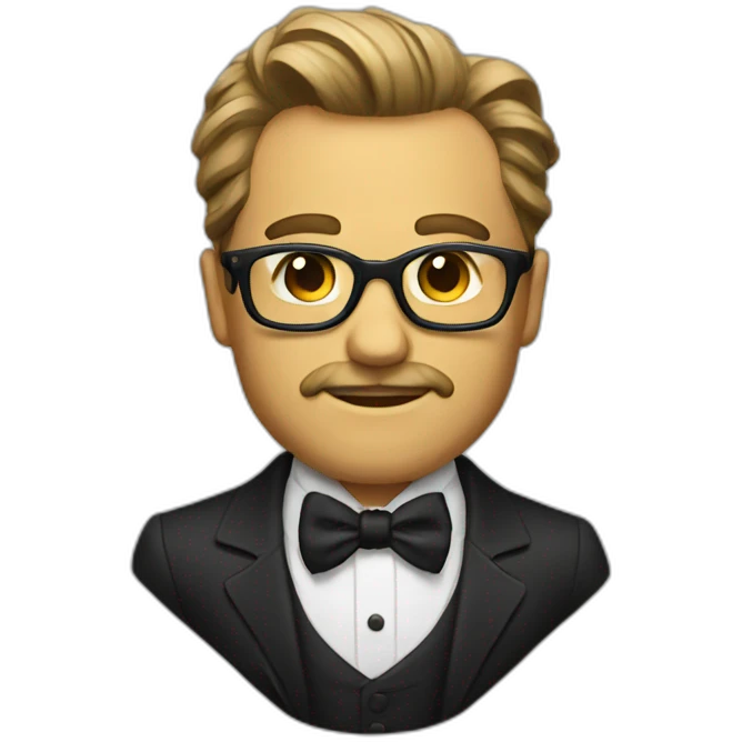 Gentleman emoji