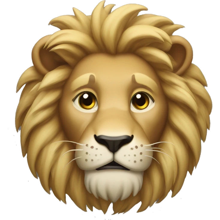 create lion emoji