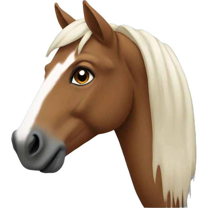 Hourse emoji