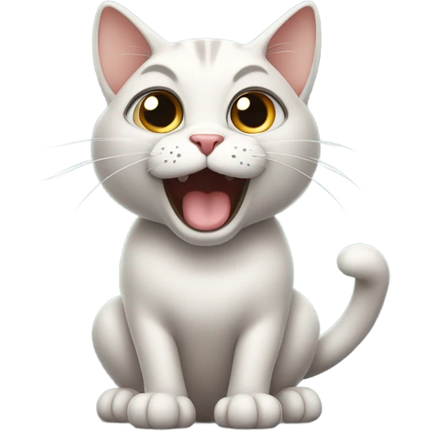 Cat begging emoji