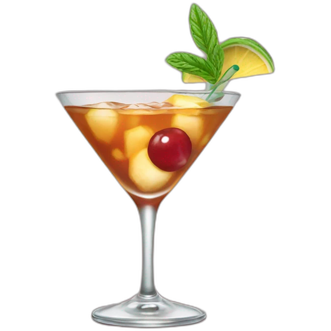 manhattan cocktail emoji