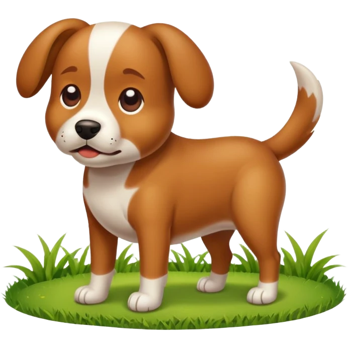 dog pooping emoji