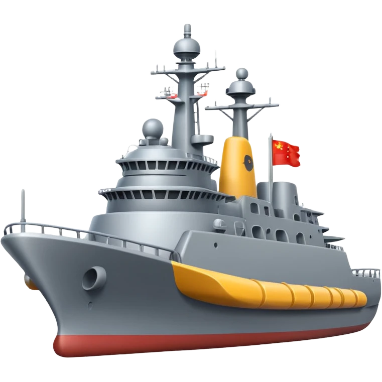 china warship emoji