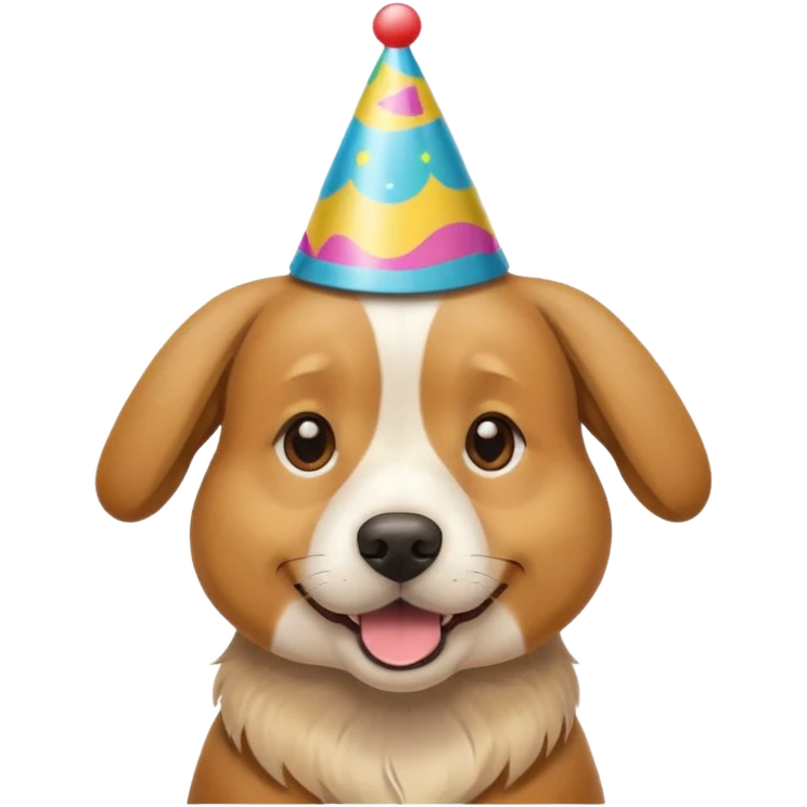 dog birthday emoji