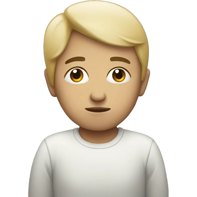 Person looking pensive  emoji