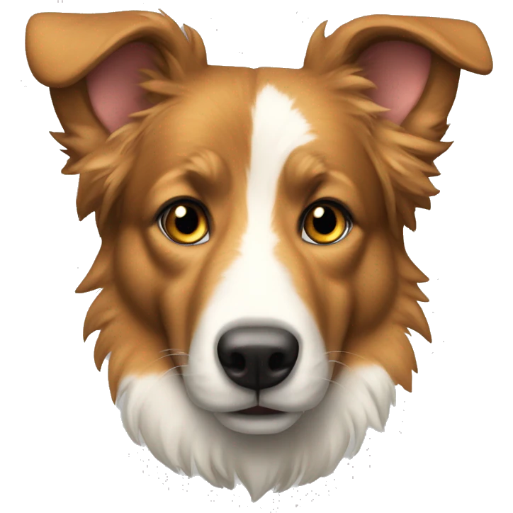 un berger austrilien  emoji