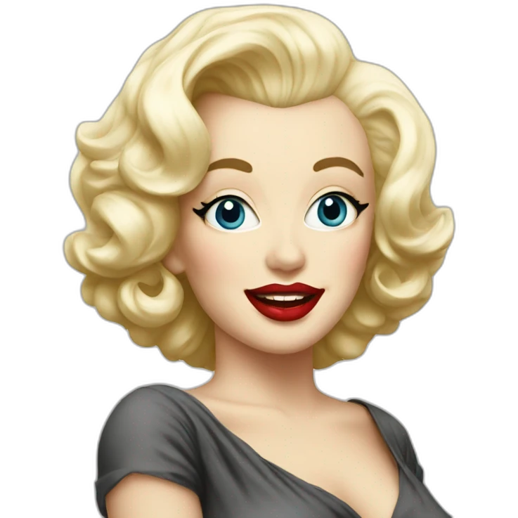 Marilyn Monroe emoji