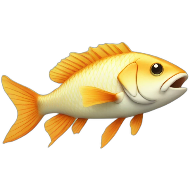 Fish with human legs emoji