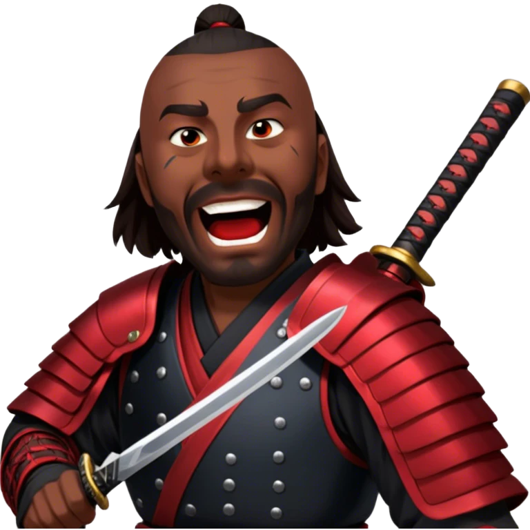 Fierce Samurai emoji