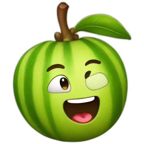 funny fruit emoji
