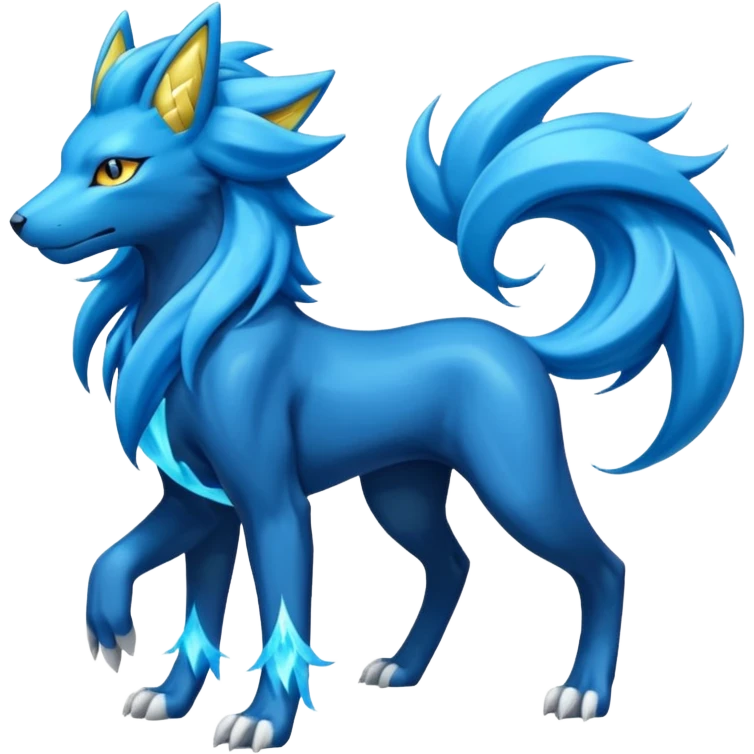 Luxray-Manectric-Suicune-fusion emoji