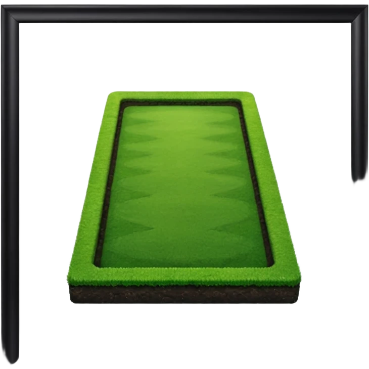 Turf course emoji