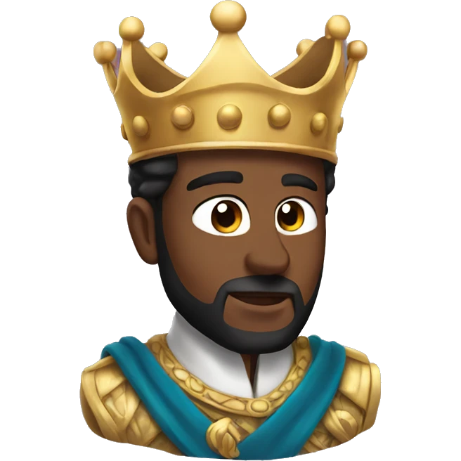 Lord with crown emoji