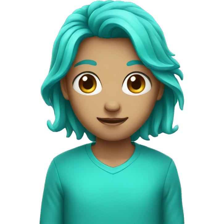 Turquoise emoji