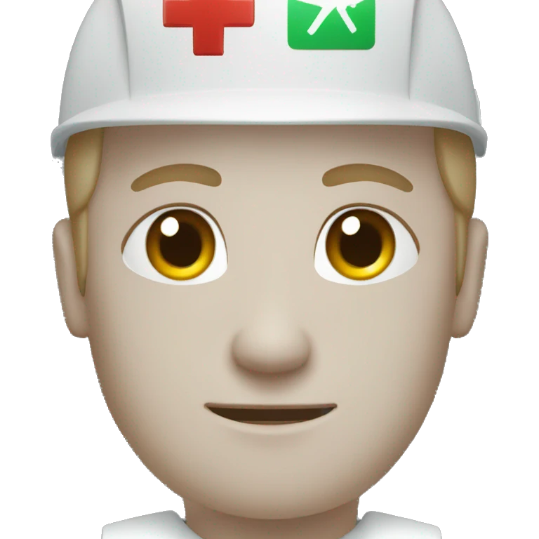 A Men emergency assistant with ambulance  emoji