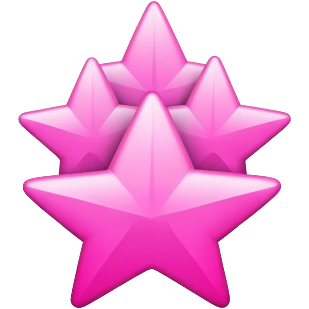 pink stars icon emoji
