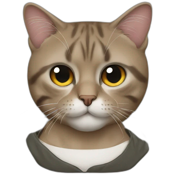 Kanye west as a cat emoji